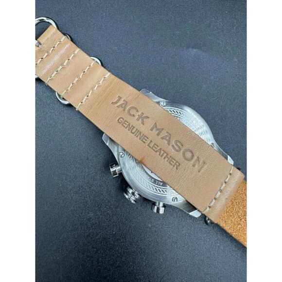 Jack Mason Nautical Chronograph Men's Watch Model JM-N102-108 Sapphire Crystal M - Picture 5 of 9